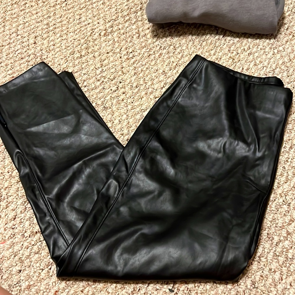NWT Old Navy Faux leather pants